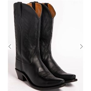 OLD WEST LEATHER FASHION COWGIRL BOOTS